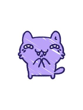 Kedi Tebeşiri Çizim Tasarımının Satış Animasyonu