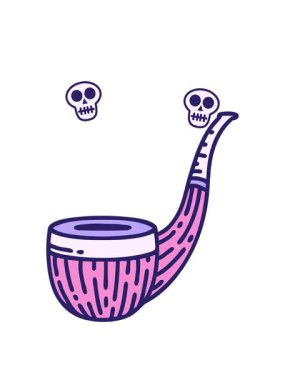 Bir sigara içicisinin kafatası animasyonu