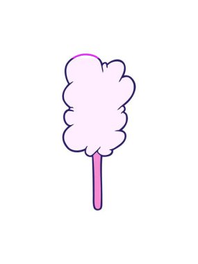 Çizgi film çubuğundaki pamuk helvanın animasyonunu aç.