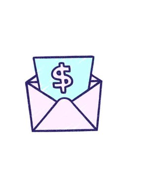 Para Gönderilmiş Tebeşir Çiziminin yatay titreşimli animasyonu