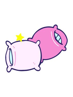 Parlayan yıldızlar karikatür karalamalarının animasyonunu etkiler.