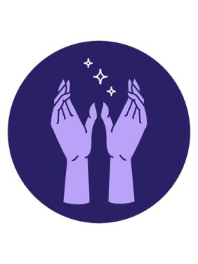 Ellere ulaşmanın ikonik dövme şeklindeki görüntüsünü salla ve durdur