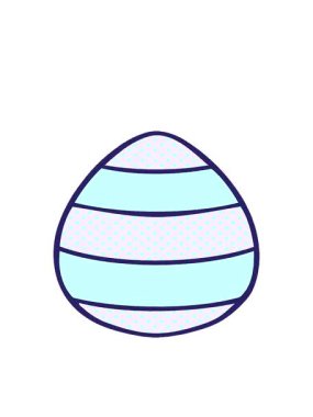 Çizgi roman tarzının hareketli animasyonu. Garip karikatür paskalya yumurtası.