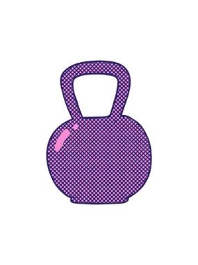 Çizgi film karakteri çaydanlık çanının hareketli animasyonu