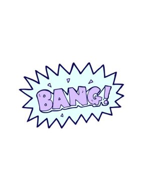 neon ışık efektleri çizgi film patlamasının canlandırması