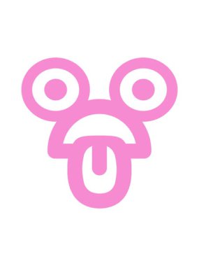 Bakmaktan bitkin düşmüş yüz ikonunun dikkat çekici animasyonu