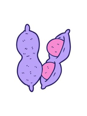 Parlak ışık efekti fıstık animasyonu