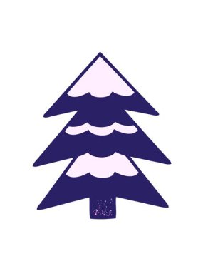 Kar kaplı bir ağacın eski grunge dokusunun hareketli animasyonunu oynat