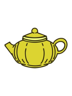 Japon seramik çay demliğinin renk değiştiren animasyonu