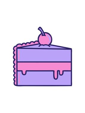 Dikkat çekici bir hareketle çikolatalı kekin ikonik dövmesi.