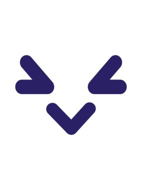 Öfkeli kuş suratlı simgenin hareketli canlandırması