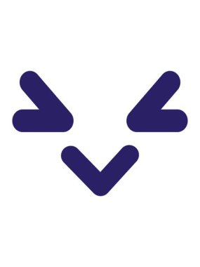 Öfkeli kuş suratlı simgenin basınçlı animasyonu