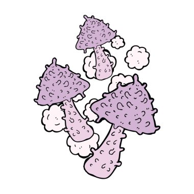 çizgi film garip mantar