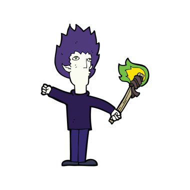 çizgi film korkunç vampir