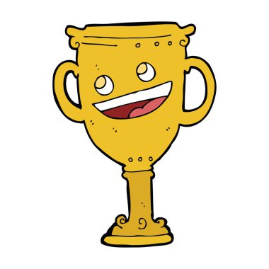 elle çizilmiş karikatür kupa