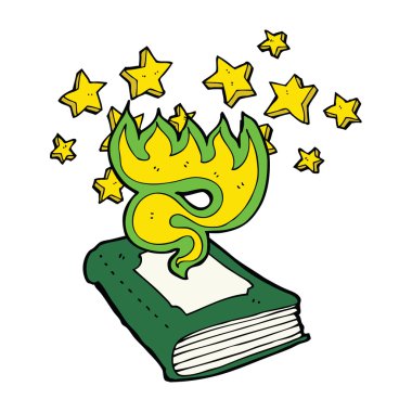 çizgi film sihirli büyü kitabı