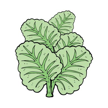 çizgi film Lahana yaprakları