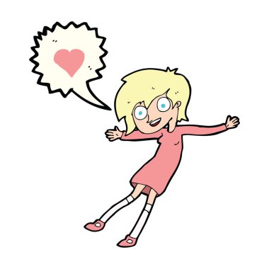 aşık kadın karikatür