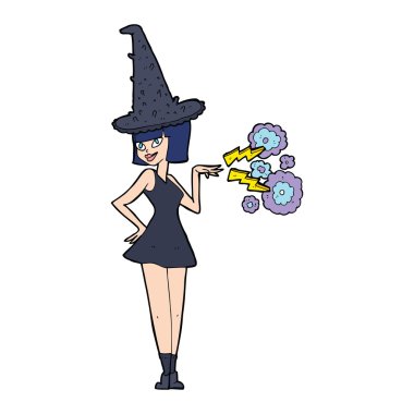 Çizgi Film Halloween cadı