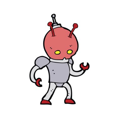 çizgi film uzay adamı