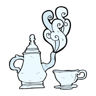 Çizgi film çay seti