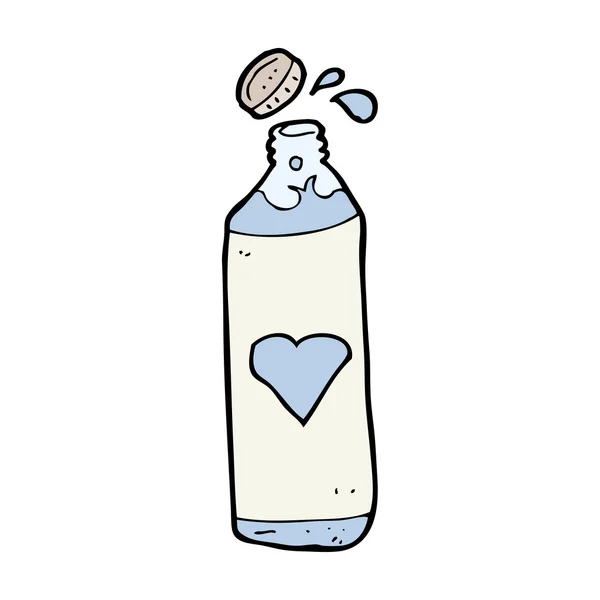 Cartoon waterfles — Stockvector