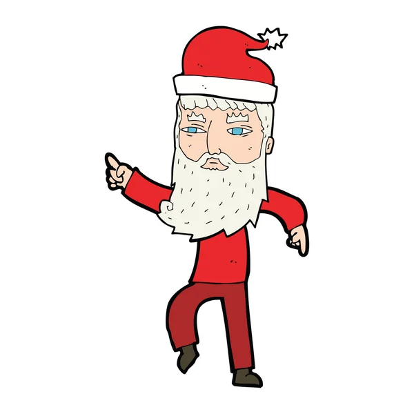 Dibujos animados Santa Claus — Vector de stock