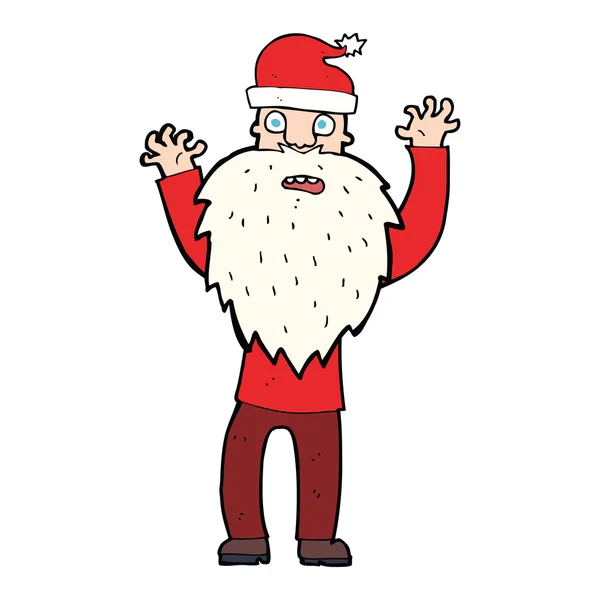 Dibujos animados Santa Claus — Vector de stock