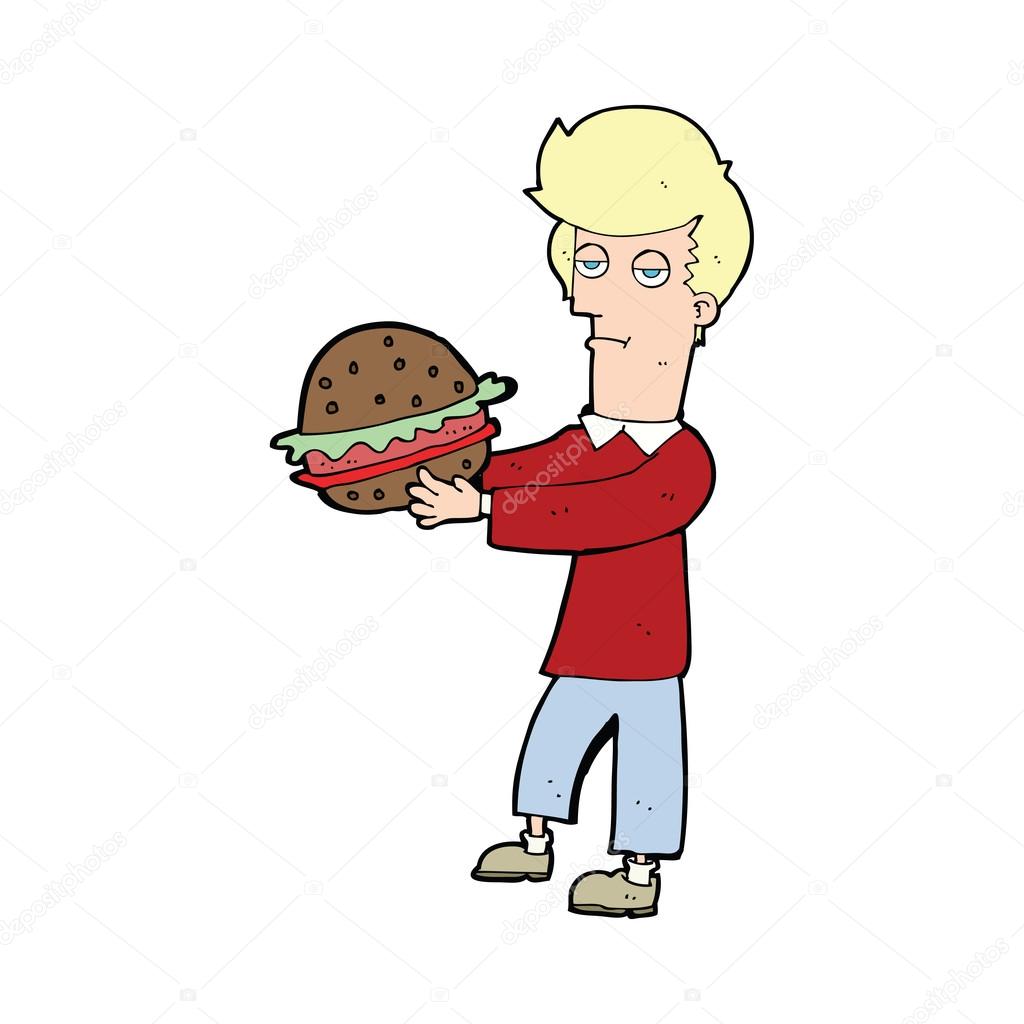 漫画の人食いハンバーガー ストックベクター C Lineartestpilot 漫画の人食いハンバーガー ストックベクター C Lineartestpilot