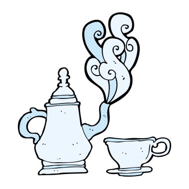 Çizgi film çay seti