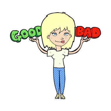 çizgi film kadın seçeneklerini Tartım