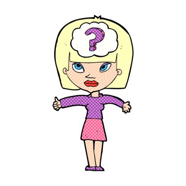 soru kadınla çizgi film