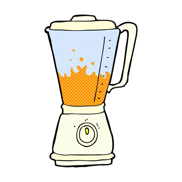 卡通榨汁搅拌机 — 图库矢量图片