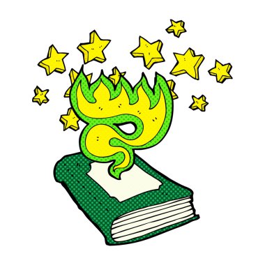 çizgi film sihirli büyü kitabı