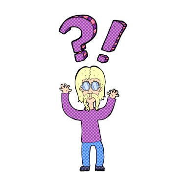 şok adam çizgi film