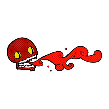 karikatür brüt kafatası