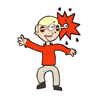 Hayret adam çizgi film