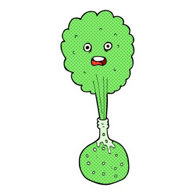 çizgi film kimyasal reaksiyon