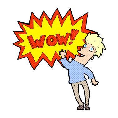 Hayret adam çizgi film