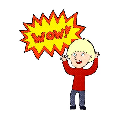 Hayret adam çizgi film