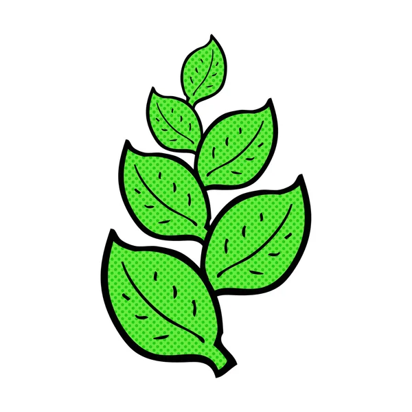 Ручные рисованные листья — стоковый вектор