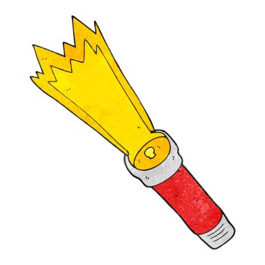 dokulu karikatür meşale