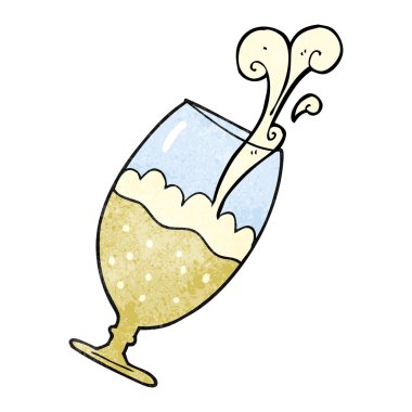 dokulu çizgi film bira cam