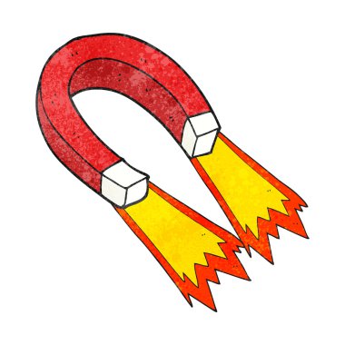 dokulu karikatür mıknatıs