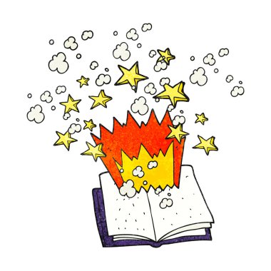 dokulu çizgi film sihirli spellbook