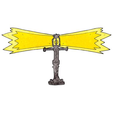 sokak lambası parlayan dokulu çizgi film