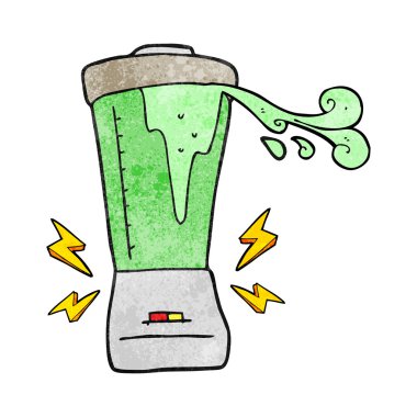 Kafayı dokulu çizgi film blender