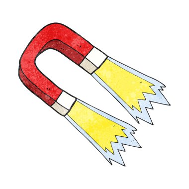 dokulu karikatür mıknatıs