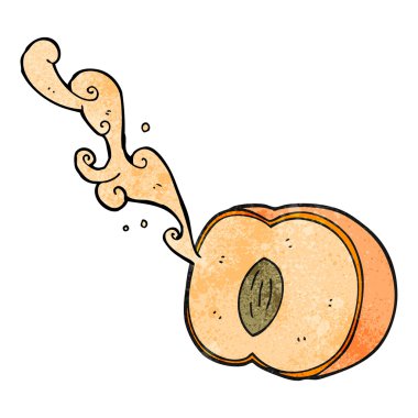 dokulu çizgi film sulu şeftali