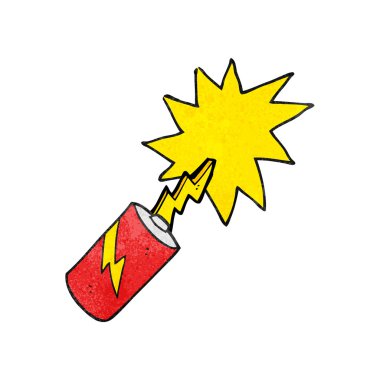 dokulu karikatür pil